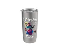 Witchy Vibes - Finnish Easter Witch on a Broomstick Stainless Steel Insulated Tumbler