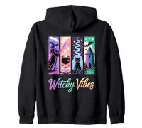 Witchy Vibes Mystical Enchantment Zip Hoodie