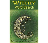 Witchy Word Search Puzzle Book: Word Searches with Easy to Read Print about Witches, Supernatural, Occult and More. | 6 x 9 inches, 110 pages | 50 + ... gift for Holidays, Vacations and Birthdays.