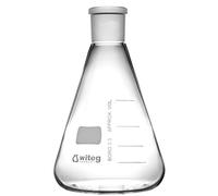 Witeg 0 622 E Alder Meyer Piston Kit Economy NS29/32 Standard Cut, Made with Graduated 500ml Borosilicate Glass 3.3 COMPLETE PACK WITH WHITE (Pack of 2)