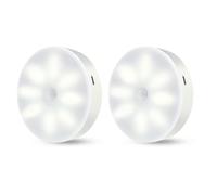 witeup Motion Sensor Lights Indoor, Sensor Lights Indoors Rechargeable Wall Lights Indoor Sensor Lights Stair Lights Rechargeable Wireless Wall Light for Stairs Living Room Bathroom Hallway Kitchen