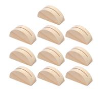 Witeup Table Number Holders - 10pcs Greeting Card Display Stand, Gold Photo Holders for Tables, Half Round Design for Wedding Banquet, Anniversary, Birthday Party
