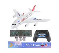 (with 1 batteries) Airbus A380 Boeing 747 RC Airplane Remote Control Toy 2.4G Fixed Wing