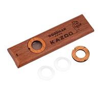 With 2 Membranes, 1 Membrane Cover Durable Antique Kazoo Instrument, Kazoo, for Accompany With Ukulele for Accompany With Guitar