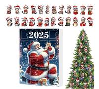 with 24 Days Acrylic 2D Decorations - Countdown Calendar for Christmas | Party Home Door Window Tree School Apartment