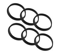 with 40mm Rubber Washers for Plus Sink Pipe/Sealing Waste Pipes - Black Epdm Plumbing Gaskets 6-Pack 38mm Id Fittings 43mm Od Leak-Proof Kitchen Outdoor Water Pipe Joints