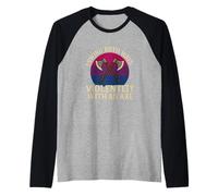 with an Axe Violently Unhinged Gay Pride Meme Funny Bisexual Raglan Baseball Tee
