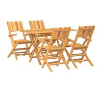 Garden Dining Set Outdoor Dinner Set Patio Seating Solid Wood Teak vidaXL
