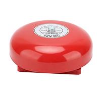 with Bottom Plastic Electric Bell, 6 Inches 95db Carbon Steel Internal Strike Type Electric Bell Pure Copper Electromagnetic Coil for Wall, Ceiling (#3)