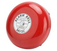 with Bottom Plastic Electric Bell, 6 Inches 95db Carbon Steel Internal Strike Type Electric Bell Pure Copper Electromagnetic Coil for Wall, Ceiling (#2)