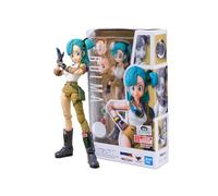 (with box 13.5cm) 13.5cm Anime Dragon Ball Figures Bulma Goku Action Figure Movable PVC Collection Doll SHF Childhood