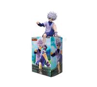 (With Box 13cm) HunterHunter Gon Killua Action Figure Noodle Stopper Model Toys Decorations GONFREECSS Killua Zoldyck