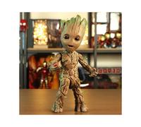 (with box, 26cm Tree man) The Avengers Disney Groot Little Tree Man Anime Movie Character Modeling