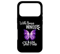 With Brave Wings She Flies Sign She Flies With Her Own Wings Case for iPhone 17 Pro