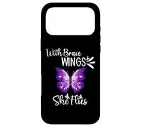 With Brave Wings She Flies Sign She Flies With Her Own Wings Case for iPhone 17 Pro Max