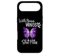 With Brave Wings She Flies Sign She Flies With Her Own Wings Case for iPhone Air