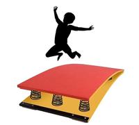 With Built-in Thick Springs, Wooden Boards, Felt(Red,Six60*120*26cm)
