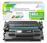 WITH CHIP 149X W1490X ( 149A W1490A ) Compatible Toner Cartridge Black High Capacity 9500 Page for Pro 4002n 4002dn 4002dw, MFP 4102dw 4102fdn 4102fdw, Can't Work with H P + Printer Model End with "e"