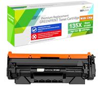GREENPRINT [ WITH CHIP ] Compatible Toner Cartridge 135X W1350X High Yield 2400 Pages for H P W1350A M209 M209dw M234 M234dw M234sdw M234sdn【Can't Work with H P + Printer Model End with ''e'' 】