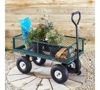 (With cover) Neo Heavy Duty Garden Outdoor Cart
