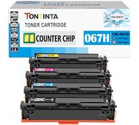 ( with Data Chip ) 067H CRG-067H CRG067H 4 Colors Compatible Toner Cartridges for Canon i-SENSYS LBP631 LBP631Cw LBP633 LBP633Cdw MF651 MF651Cw MF655 MF655Cdw MF655Cw MF657 MF657Cdw MF657Cw Printer