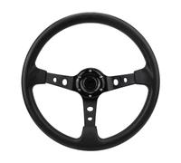 With DIY Logo Drifting Sport Steering Wheel 14 Inch Compatible With Cars Racing Universal PU Car Racing Steering Wheels