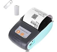 With drvier U disk Bluetooth Thermal Receipt Printer, Bluetooth & USB 58mm Wireless Portable Mini Pocket Bill Printer, it is compatible with WIN 7/8/10/XP MAC LINUX, iOS