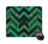 with Emerald Green Square Mouse Pad Portable Computer Mousepad with Non-Slip Rubber Base 18 * 22cm Ultra-Thin Gaming Mouse Mat for Computer Laptop Office Desk Accessories