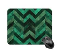 with Emerald Green Square Mouse Pad Portable Computer Mousepad with Non-Slip Rubber Base 20 * 25cm Ultra-Thin Gaming Mouse Mat for Computer Laptop Office Desk Accessories