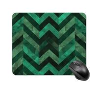 with Emerald Green Square Mouse Pad Portable Computer Mousepad with Non-Slip Rubber Base 25 * 30cm Ultra-Thin Gaming Mouse Mat for Computer Laptop Office Desk Accessories