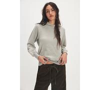 With Everything Sweatshirt at Free People in Heather Grey, Size: Small - female