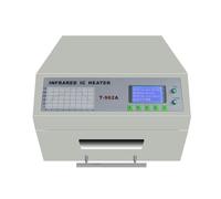 with Exhaust Desktop SMT Reflow Oven 1500w Infrared IC Heater BGA SMD Soldering Sation Precise Temperature Control