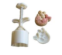with Fish Shaped Stamps Tool for MidAutumn Festival Baking Creative Mold