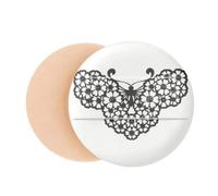 with Floral Wings Air Cushion Makeup Foundation Sponge Powder Puff