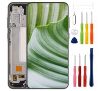 [with Frame] SWARK New TFT LCD Display Replacement for Galaxy A36 5G SM-A366U1, A366E, A366B/DS LCD Screen Digitizer Assembly Replacement with Upgraded Repair Tools Kit-NO Fingerprint Function