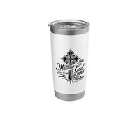 with God All Things are Possible Matthew Stainless Steel Insulated Tumbler