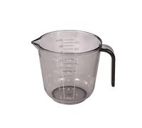 with Graduated Transparent Measuring Cup Thickened Plastic Cylinder 150/300/600/1000ml Scale Ceramic Cups Bulk (BW2, 5.3x8.6cm)