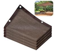 with Grommets 90% UV Protection Breathable Sunshade Mesh for Balcony Patio Plants Greenhouse 6x6m/20x20ft Outdoor Shade Netting