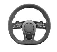 With Heating Compatible For Audi A1 A4 A5 A6 A7 A8 S8 Q3 Q5 Q7 TT R8 Steering Wheel Flat Bottom Suede Steering Wheel Campaign Assembly