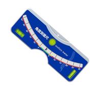with Horizontal Bubble, Scoliosis Meter 0-30° for Spinal Alignment Assessment and Alignment Assistance