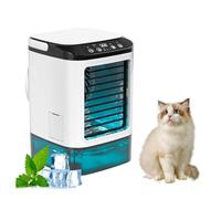 With Ice Box Car AC, Portable Air Cooler Ice Water Fan Silent Atomization Portable AC Portable AC for Car