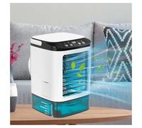 With Ice Box Portable Cooler Fan, Ice Fan Silent Atomization Indoor Air Conditioner Portable Air Cooler Ice Water Fan
