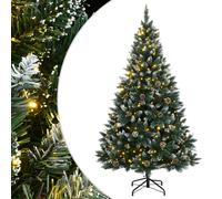 (with led, 120 cm) vidaXL Artificial Christmas Tree with Stand Xmas Tree Christmas Decoration PVC