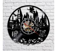 (With LED) Home Decor Wall Fashion Sticker Kidsgift Movie Harry Potter Vinyl Record Wall Clock