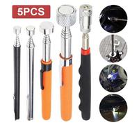 With Led Light Telescopic Magnetic Pick Up Rod Tool Stick Extending Magnet 0.75K