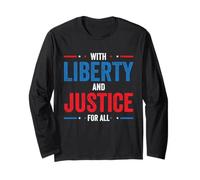 With Liberty And Justice For All Indivisible Equality Long Sleeve T-Shirt
