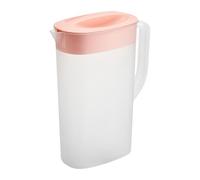 with Lid - 2500ml Drinking Ice Pot, Heat-Cold-Resistant Fridge Jug, Beverage Container with Capacity | Soy Milk Coffee Juice Tea Lemonade Iced Brew Storage Dispenser Decanter