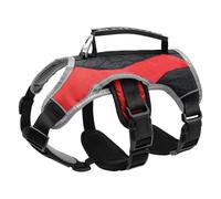 With Lift Quick Control Handle Reflective Breathable Dog Safety Walking Harness For Bulldogs Labradors Greyhounds Huskies,Rose,XL