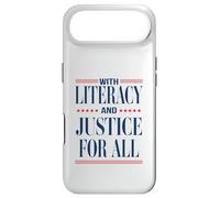 With Literacy And Justice For All Read Banned Books Activist Case for iPhone Air