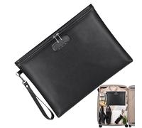 With Lock, Small Fireproof Secure Bag | Safe Accessories - Secure Storage Solution for Money Envelopes with High Confidentiality